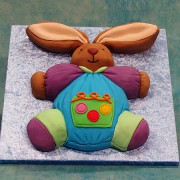 Soft Toy Rabbit Cake