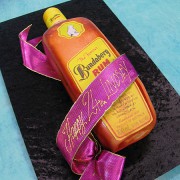Bundaberg Rum Bottle Cake