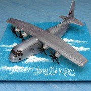 Cargo Plane Cake