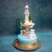 Lighthouse And Boat Wedding Cake